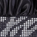 KISS - RED DIAMOND BLING BONNET XL BLACK ZEBRA