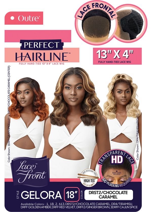 OUTRE - LACE FRONT PERFECT HAIR LINE 13X4 GELORA WIG