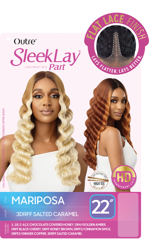 OUTRE - LACE FRONT WIG - SLEEKLAY PART - MARIPOSA WIG