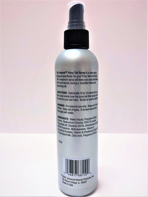 Via - Natural Ponytail Spray Naturally Enhanced w/ Vitamin E & Panthenol
