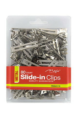 MAGIC COLLECTION - 80 Pieces SLIDE IN CLIPS