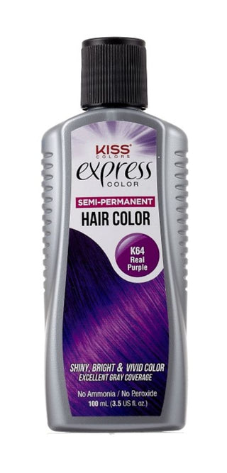 Buy k64-real-purple KISS - Express Color Semi-Permanent Hair Color Variants