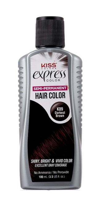 Buy k89-darkest-brown KISS - Express Color Semi-Permanent Hair Color Variants