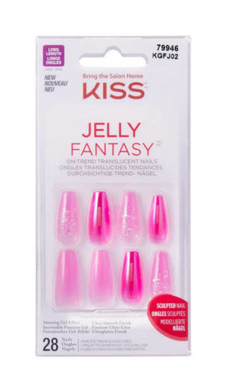 KISS - GEL FANTASY JELLY NAILS - JELLY BABY (KGFJ02)