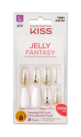 KISS - KS GEL FANTASY JELLY NAILS - JELLY POP (KGFJ03)