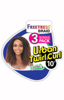 FREETRESS - 3X URBAN TWIRL CURL 10