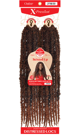 OUTRE - X-Pression Twisted Bonita Butterfly Locs 18