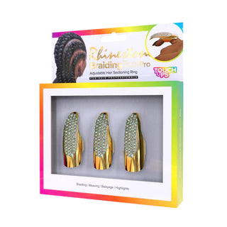 TOUCH UPS - Rhinestone Finger Braiding Tool