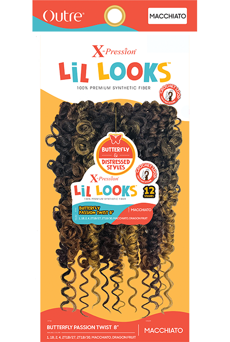OUTRE - X-PRESSION LIL LOOKS BUTTERFLY PASSION TWIST 8