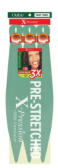 Buy mint-vibes OUTRE - X-PRESSION PRE-STRETCHED BRAID 3X 52" (FINISHED: 26")