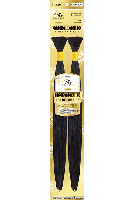 OUTRE - MYTRESSES GOLD LABEL PRE-STRETCHED NATURAL STRAIGHT BULK 18