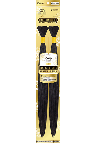 OUTRE - MYTRESSES GOLD LABEL PRE-STRETCHED NATURAL STRAIGHT BULK 24