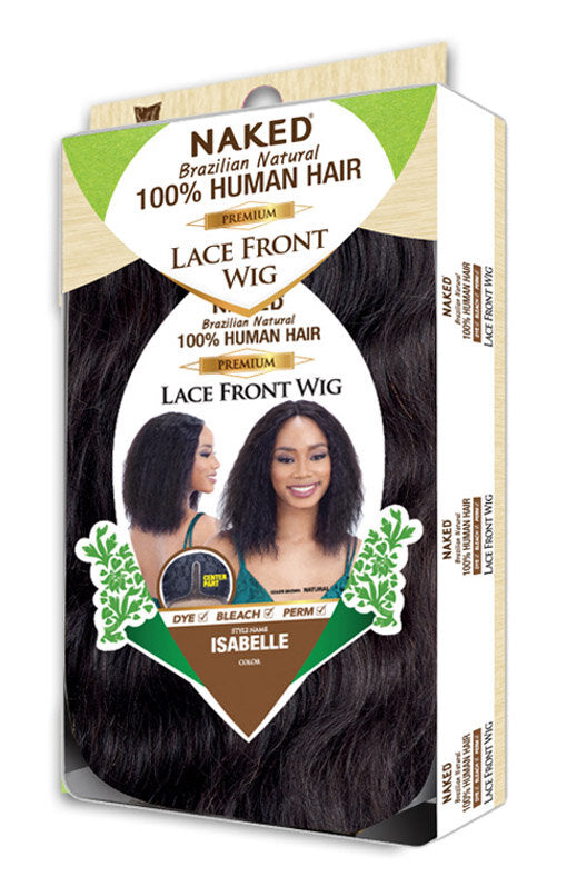 NAKED - ISABELLE PREMIUM LACE FRONT PART WIG (100% HUMAN HAIR)
