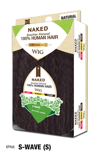 NAKED - S-WAVE (SHORT) (100% HUMAN HAIR)