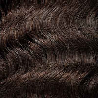 GIRLFRIEND - 100% Virgin Human Hair HD Lace Front Curtain Bang Wig LOOSE DEEP (HUMAN HAIR)
