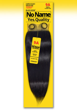NO BRAND - 9A 100% Unprocessed Virgin Hair 4x4 HD Full Lace Closure Straight (HUMAN HAIR)