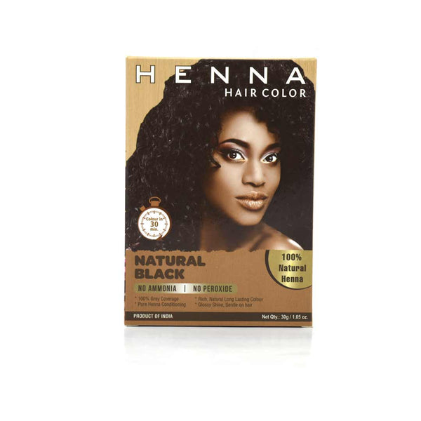 Jimy - Henna Hair Colour Kit (NATURAL BLACK)