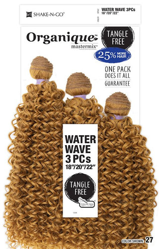 Buy 27-honey-blonde ORGANIQUE - WATER WAVE 3PCS 18"20"22" (BLENDED)