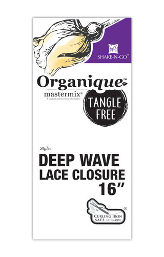 ORGANIQUE - DEEP WAVE LACE CLOSURE 16