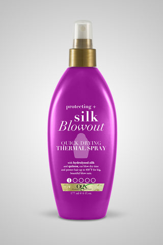 OGX - Protecting + Silk Blowout Quick Drying Thermal Spray