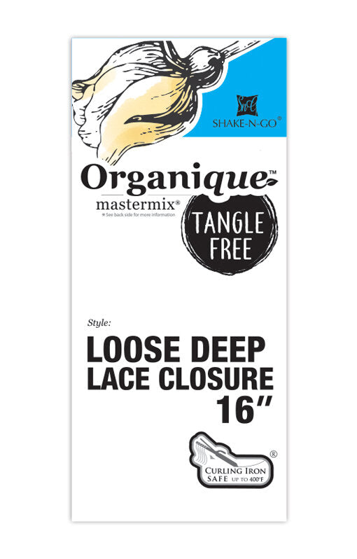 ORGANIQUE - LOOSE DEEP LACE CLOSURE 16