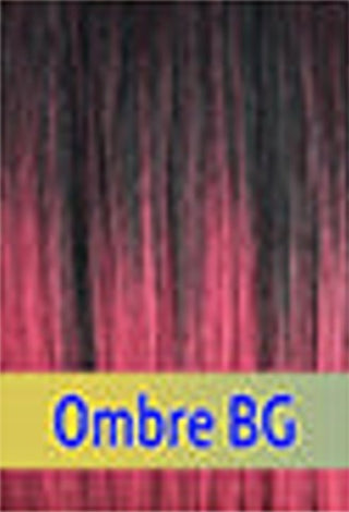 Buy ombre-1b-burgundy BIBA - REMY EXPRESSION PRE-STRETCHED 48"
