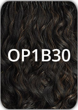 Buy op1b30 FREETRESS - Equal Draw String Full Cap NATURAL PRESSED WAVES Wig