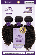 OUTRE - 7+ GRADE MYTRESSES PURPLE LABEL 100% UNPROCESSED HUMAN HAIR NATURAL ROYAL JERRY