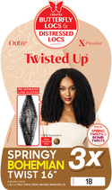 OUTRE - X-PRESSION - TWISTED UP - SPRINGY BOHEMIAN TWIST 16