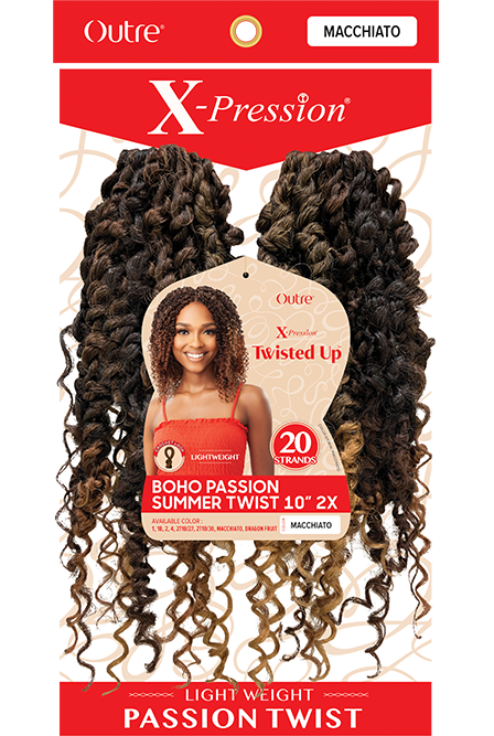 OUTRE - X-PRESSION TWISTED UP BOHO PASSION SUMMER TWIST 10