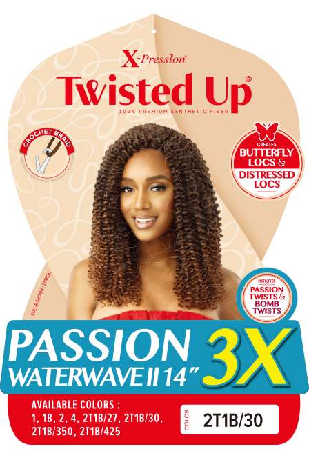 OUTRE - X-PRESSION TWISTED UP PASSION WATERWAVE II 14