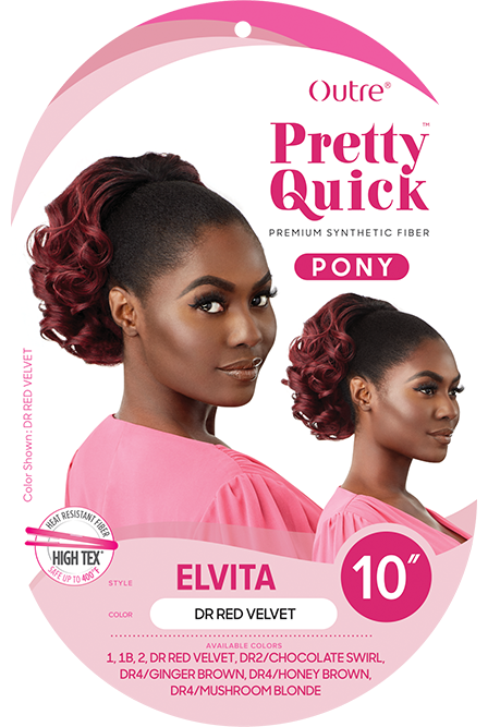 OUTRE - PRETTY QUICK DRAWSTRING PONY ELVITA