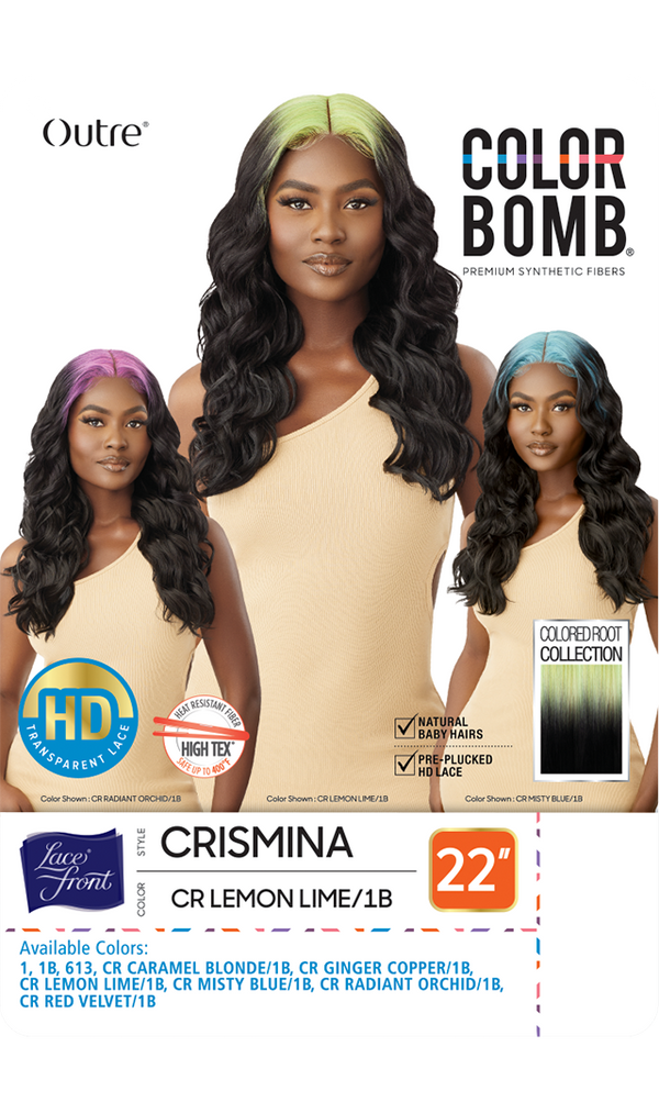 OUTRE - LACE FRONT COLOR BOMB CRISMINA WIG