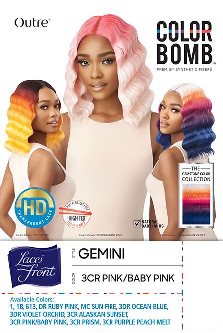 OUTRE - LACE FRONT WIG - COLORBOMB - GEMINI - HT