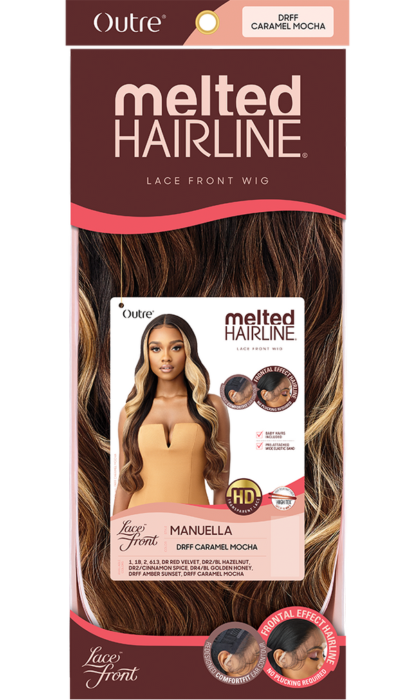 OUTRE - LACE FRONT WIG - MELTED HAIRLINE - MANUELLA - HT WIG