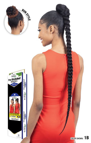 FREETRESS - EQUAL PRE-STRETCHED BRAIDED PONYTAIL 38