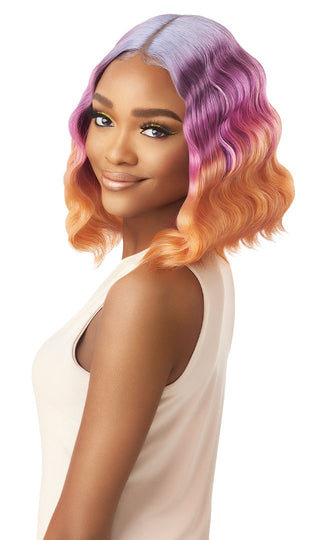 Buy 3cr-purple-peach-melt OUTRE - LACE FRONT WIG - COLORBOMB - GEMINI - HT