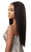 OUTRE - MYTRESSES BLACK LACE FRONTAL WIG 13X4-HH-VIRGIN STRAIGHT