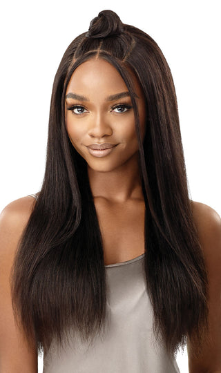 OUTRE - MYTRESSES BLACK LACE FRONTAL WIG 13X4-HH-VIRGIN STRAIGHT