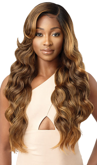 Buy drff-chocolate-truffle OUTRE - QL MELTED HAIRLINE DELUXE WIDE LACE PART ARIES WIG