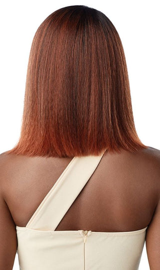 Buy dr2-ginger-brown OUTRE - QL MELTED HAIRLINE DELUXE WIDE LACE PART BREANNE HT