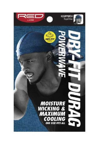 KISS - RED POWER DRI-FIT DURAG (ROYAL BLUE)