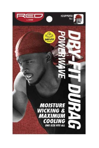 KISS - RED POWER DRI-FIT DURAG (RED)