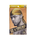 KISS - RED POWER WAVE VELVET DURAG (GOLD)