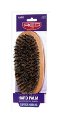 KISS - RED PROFESSIONAL HARD PALM BRISTLE BRUSH (BOR04)