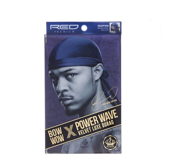 KISS - RPM POWER WAVE VELVET DURAG (ROYAL BLUE)