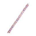 KISS - RED SILKY SATIN EDGE SCARF (Paisley)