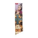 KISS - RED SILKY SATIN EDGE SCARF (LUXURY2)