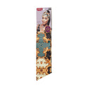 KISS - RED SILKY SATIN EDGE SCARF (LUXURY2)