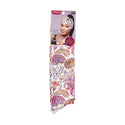KISS - RED SILKY SATIN EDGE SCARF (Paisley)